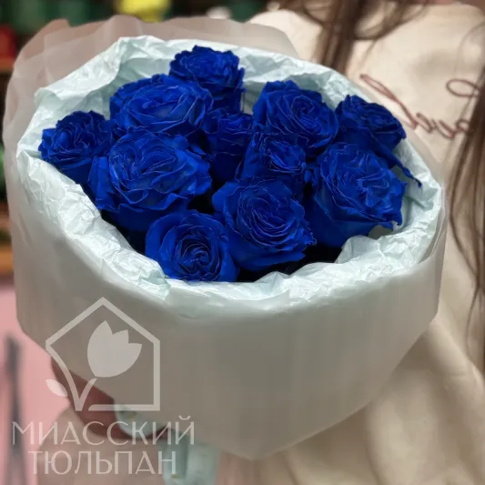 Букет синих роз 💙