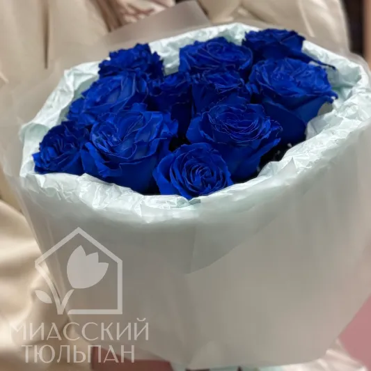 Букет синих роз 💙