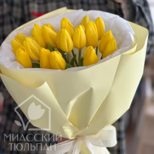21 яркий тюльпан 