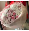 Розовое облако хризантем 2