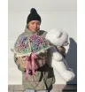 Корзина из пышной и стойкой гипсофилы