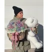 Корзина из пышной и стойкой гипсофилы