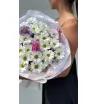 Букет ромашек и матиолы