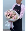 Букет микс пионовидных роз