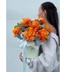 Коробочка с французской розой и эвкалиптом