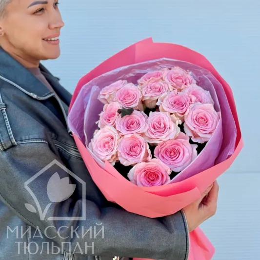 Монобукет роз сорта Mandala