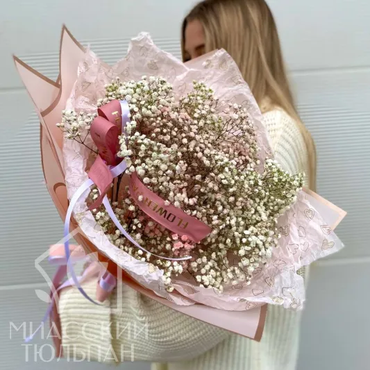 Букет из гипсофилы